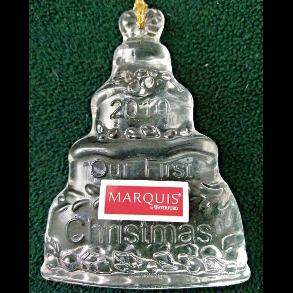 Marquis by Waterford 2010 Our First Christmas Cake